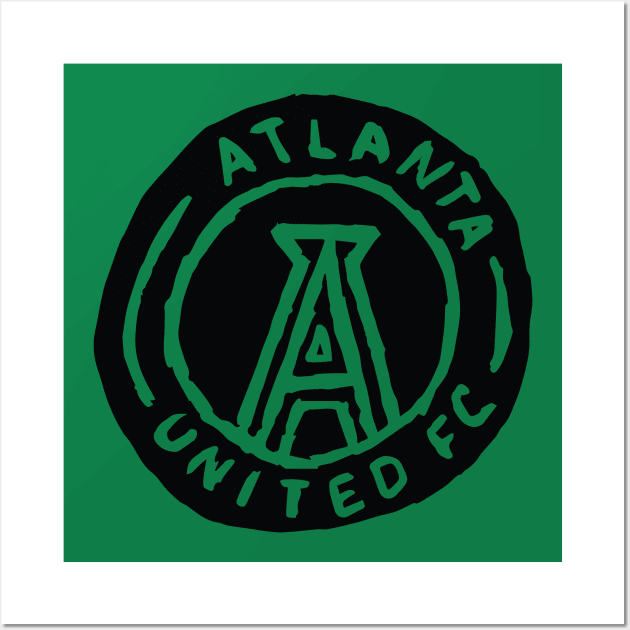 Atlanta Uniteeed fc 21 Wall Art by Very Simple Graph